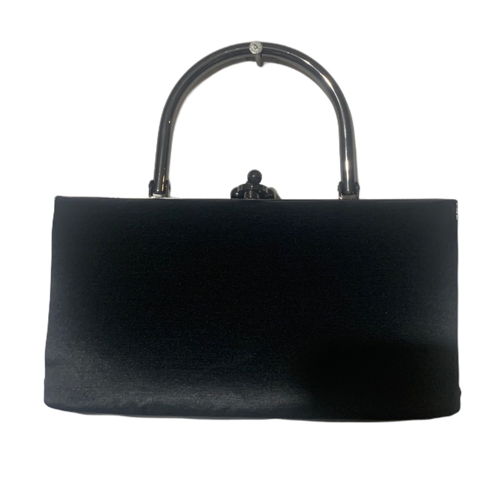 Vintage Valerie Stevens Black Evening Bag
